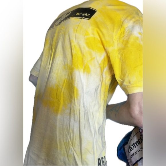 - Rare FERRARI YELLOW BLACK PRINT AMERICAN APPAREL JAPANESE KNIT MOB CAPON… - Picture 4 of 9